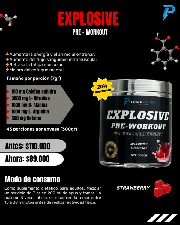 PRE-WORKOUT (43 Servicios) - Image 2