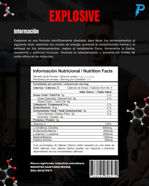 PRE-WORKOUT (43 Servicios) - Image 3